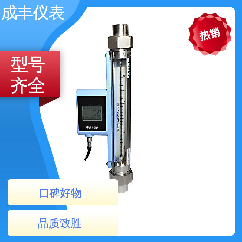 成丰仪表 智能液晶显示 远传玻璃转子传感器 刻度管清晰 支持定制