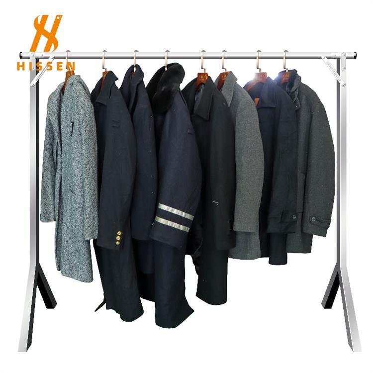 外贸二手衣服整柜批发旧衣男士短款毛呢外套used clothes woolen