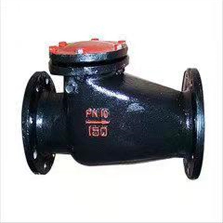 球型止回阀H44X-16Q 橡胶瓣 旋启式 沪工阀门厂