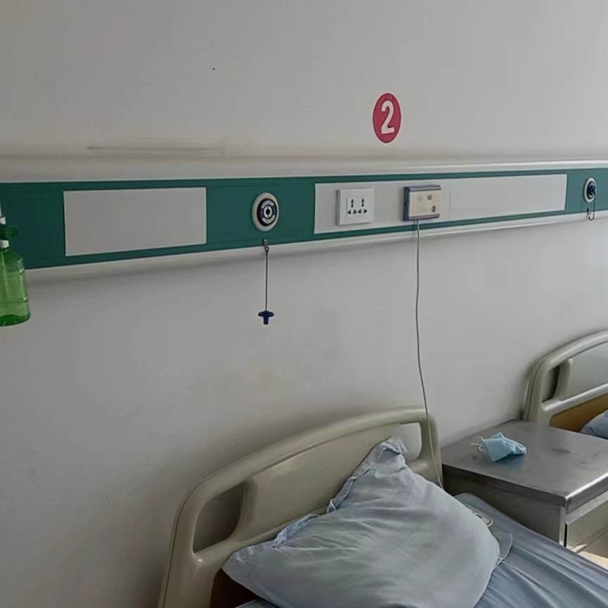 病房医用气体设备带 医院雾化带多功能安装 养老院床头治疗带定制