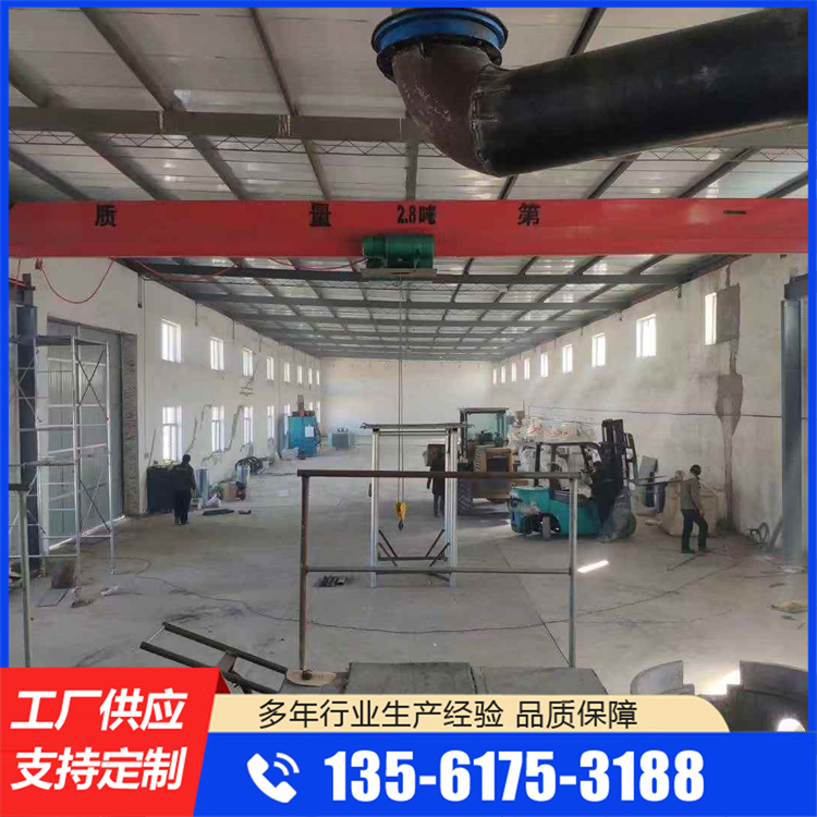 德力信 单梁行车 工作效率高 钢结构车间厂房专用 品质保证