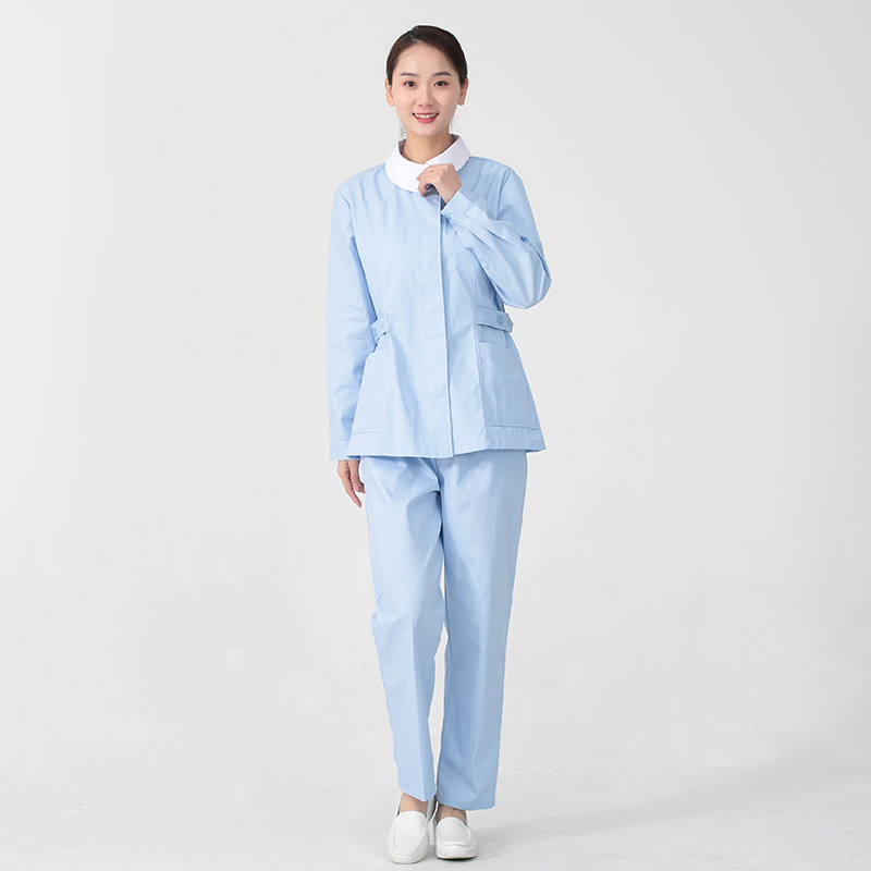 博尔雅医院护士服两件套药店诊所口腔牙科工作服护工服