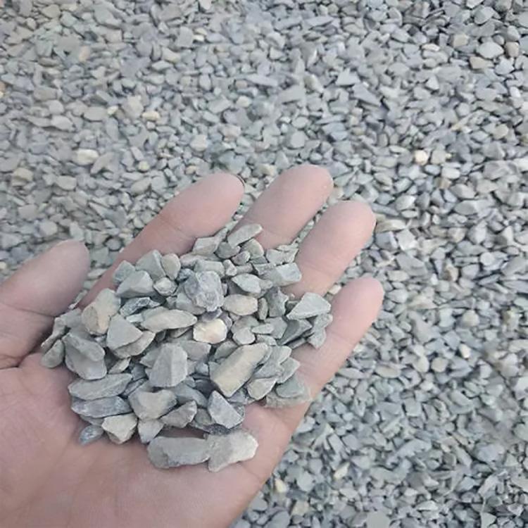 锐辰 再生石 砂石灰色砾石 工程铺路机制小石子回填垫层碎石