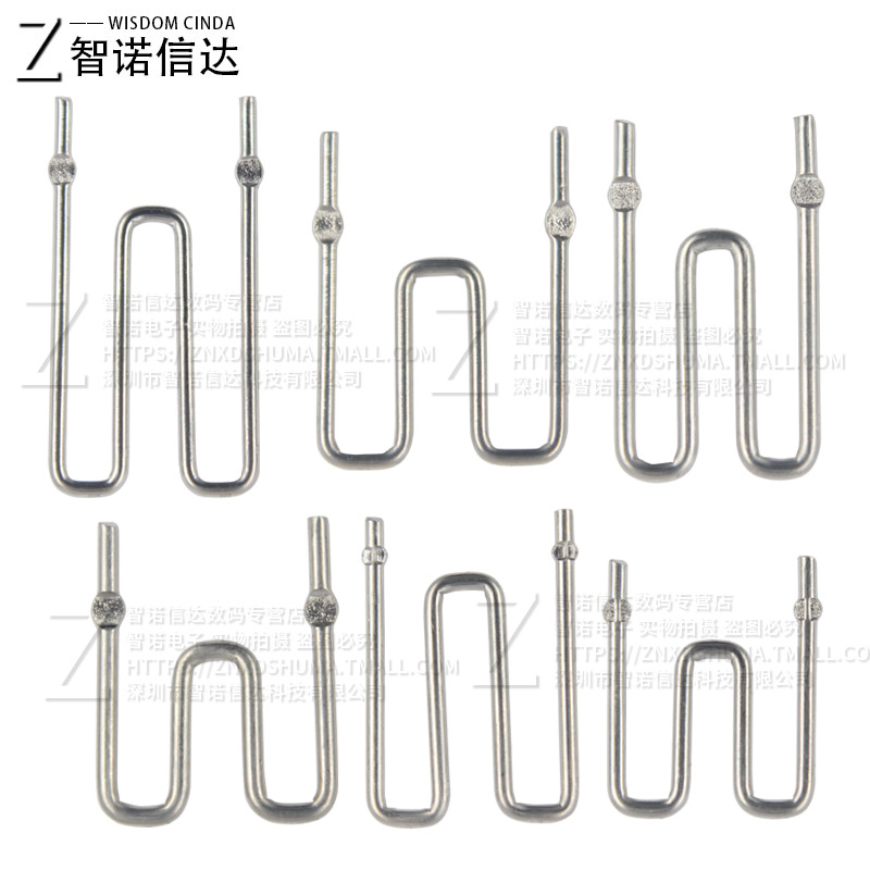 康铜丝采样电阻 5MR 20毫欧 30 50mR 线径:0.8mm 1.0 1.2 1.5 2.0