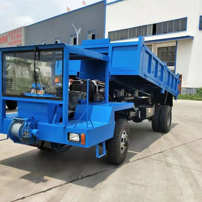 工程用液压双顶运输车 档位齐全山区工程自卸车 自动建筑工地翻斗车