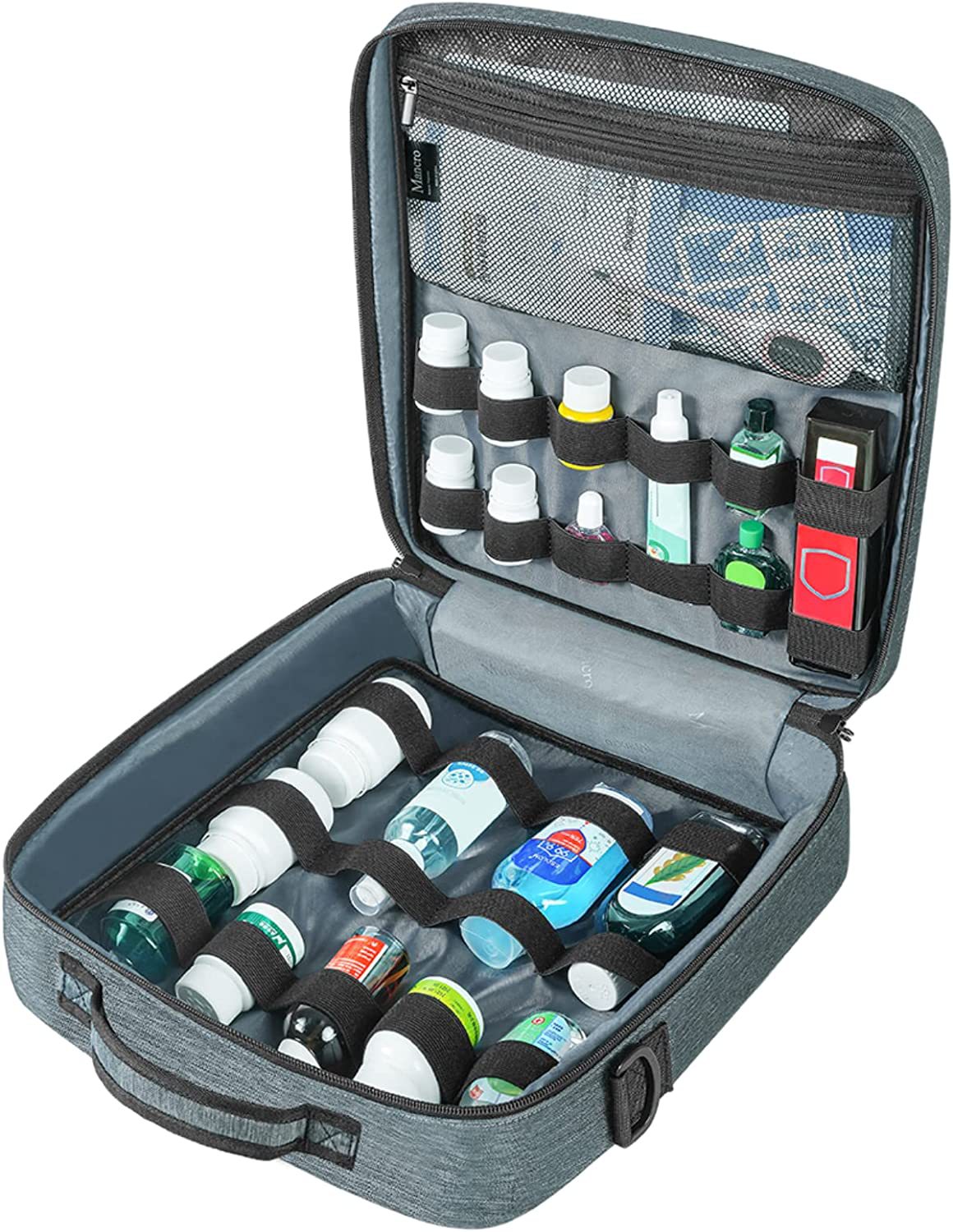 药丸瓶收纳盒旅行药袋男女急救药收 纳盒Pill bottle storage box