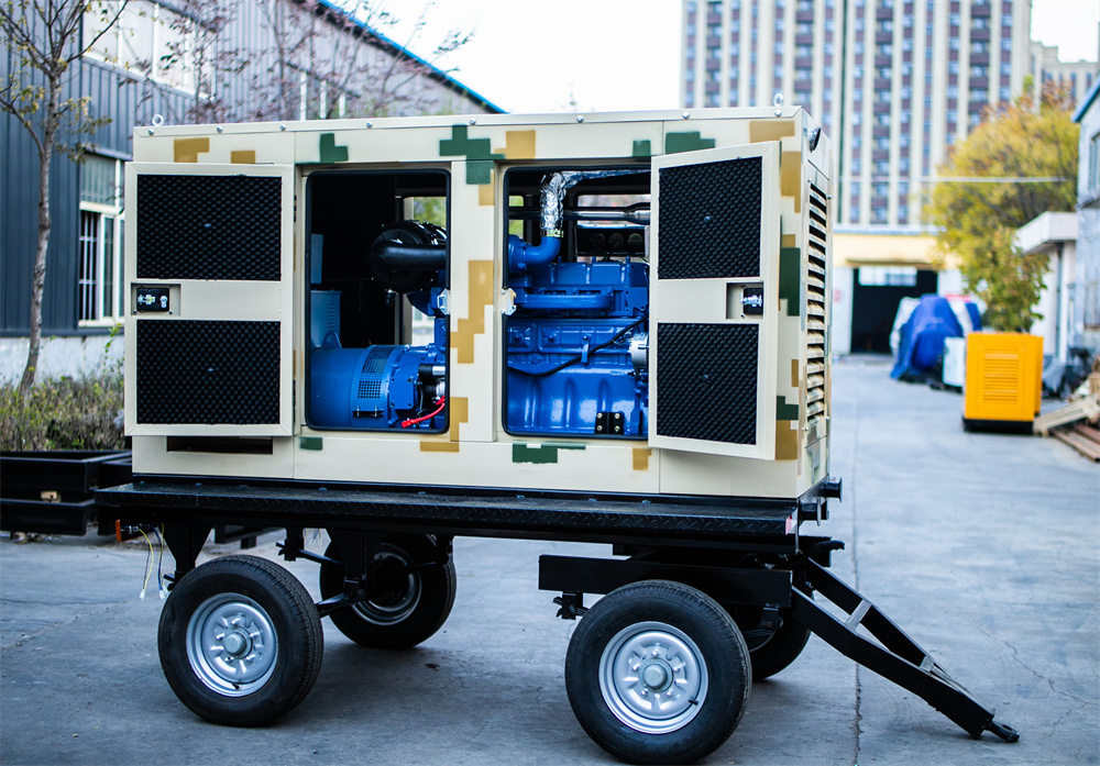 50kw柴油发电机TO53000ETZ大泽动力高原应急发电，拖车移动式