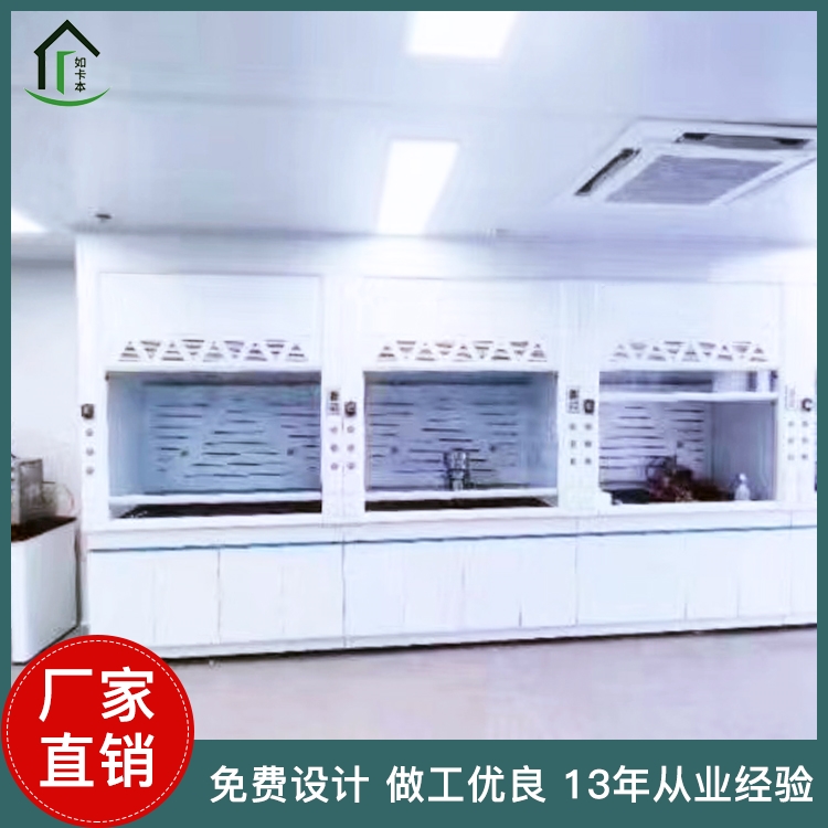 实验室全钢通风柜 变频系统步入式PP通风橱 落地式不锈钢排风柜