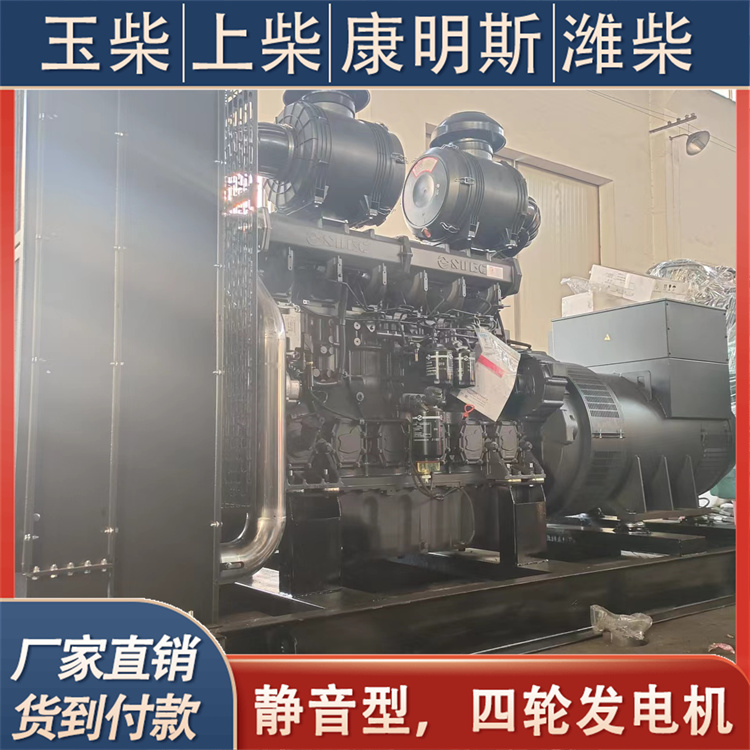伟隆 650KW柴油发电机 上柴 户外施工移动电源 送货及时