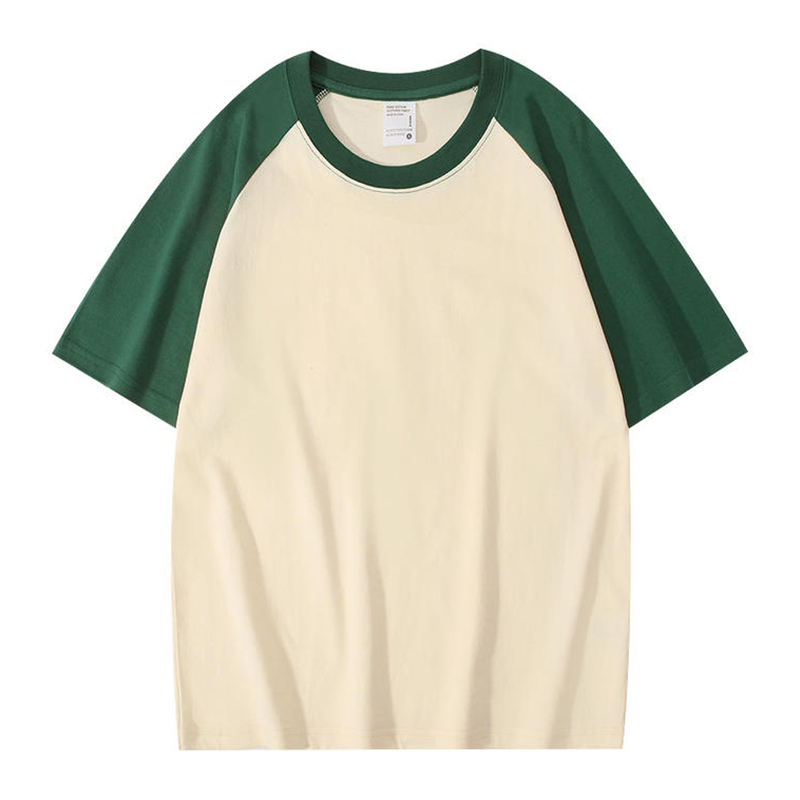 定制印logo短袖 纯棉圆领纯色 商务衫工作服规格齐全