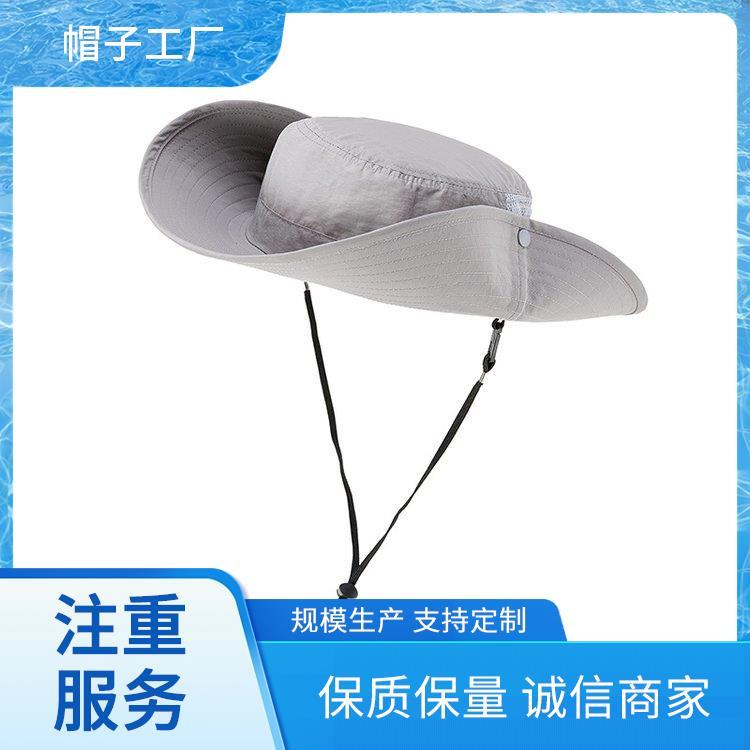 渔夫帽女款防晒 夏天运动 帽子工厂 鸭舌刺绣 货源充足款式多样