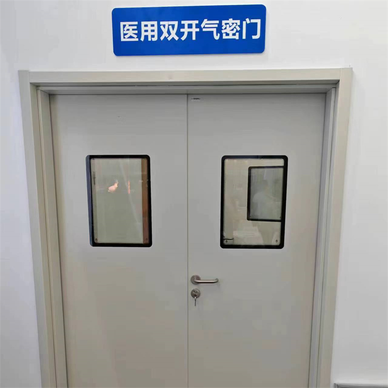 防辐射自动气密门安装厂家 X光室手术室电动平移防护门 钢制洁净门