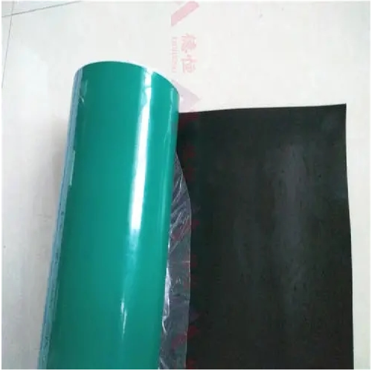 工作台橡胶垫阻燃耐高温绿色抗老化胶皮品克优质耐磨 防静电橡胶板