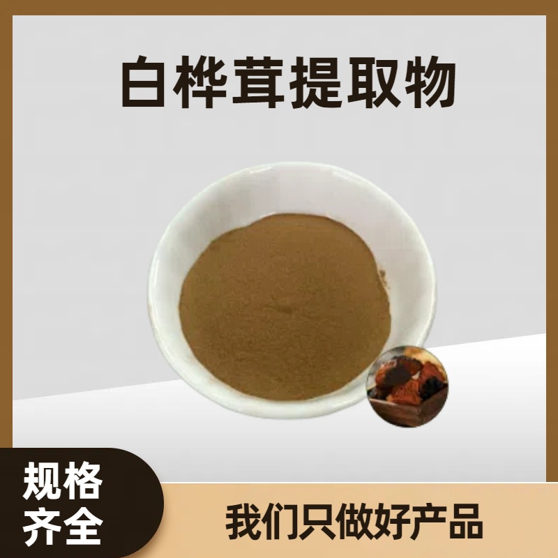 白桦茸提取物 浸膏 含白桦茸多糖 喷雾干燥工艺 溶解性好 多规格