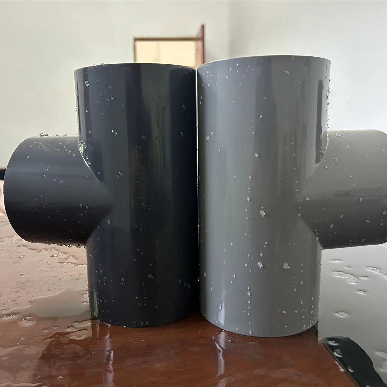 PE给水管 大口径pe管材 焊制管件三通弯头变径法兰