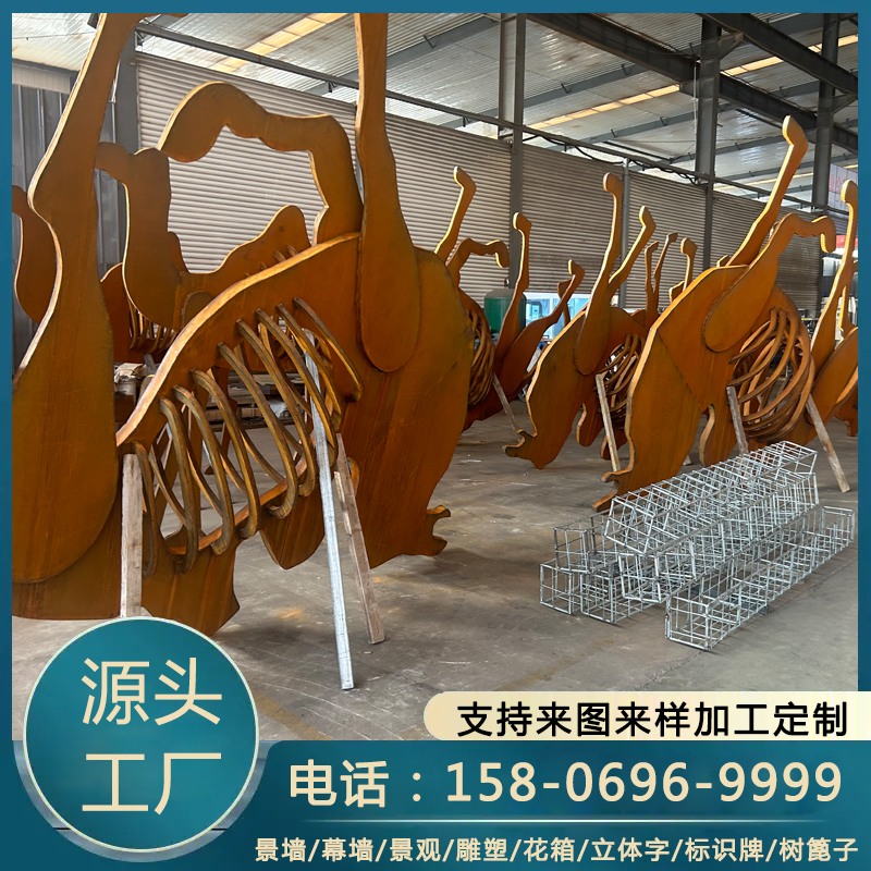 耐候钢圆管 激光镂空雕刻原材料 多种材质 厂家定制