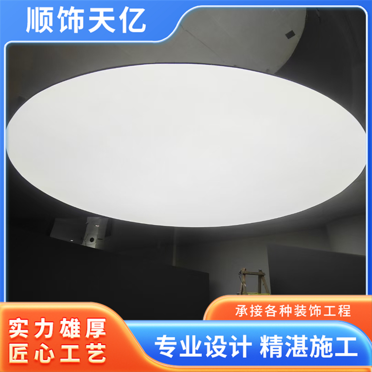 防火A级透光膜加工厂 定制异形UV软膜 顺饰天亿