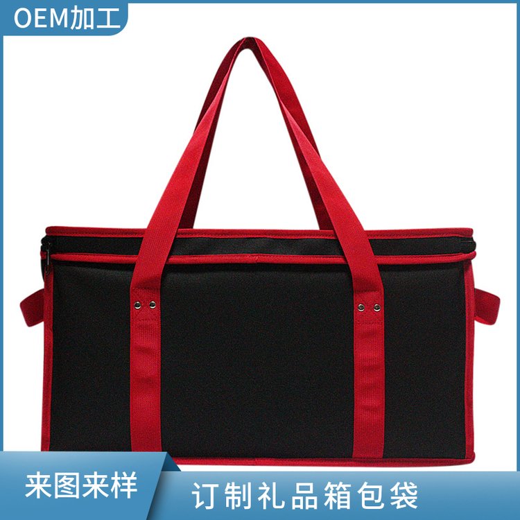 OEM定制广告保温包牛津布材质手提无拉杆个性收纳