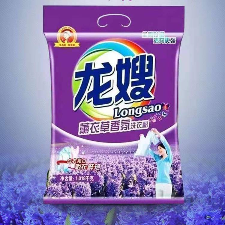 龙嫂薰衣草洗衣粉1018克 量贩装全面升级 洁力更强