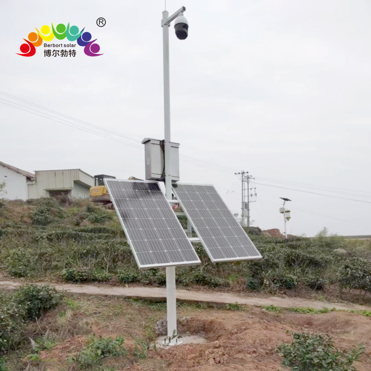 高速公路监控杆 无电区太阳能监控供电系统光伏发电系统厂家