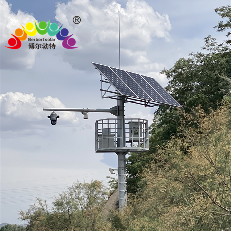 博尔勃特风光互补光伏发电系统高速公路太阳能监控供电系统厂家