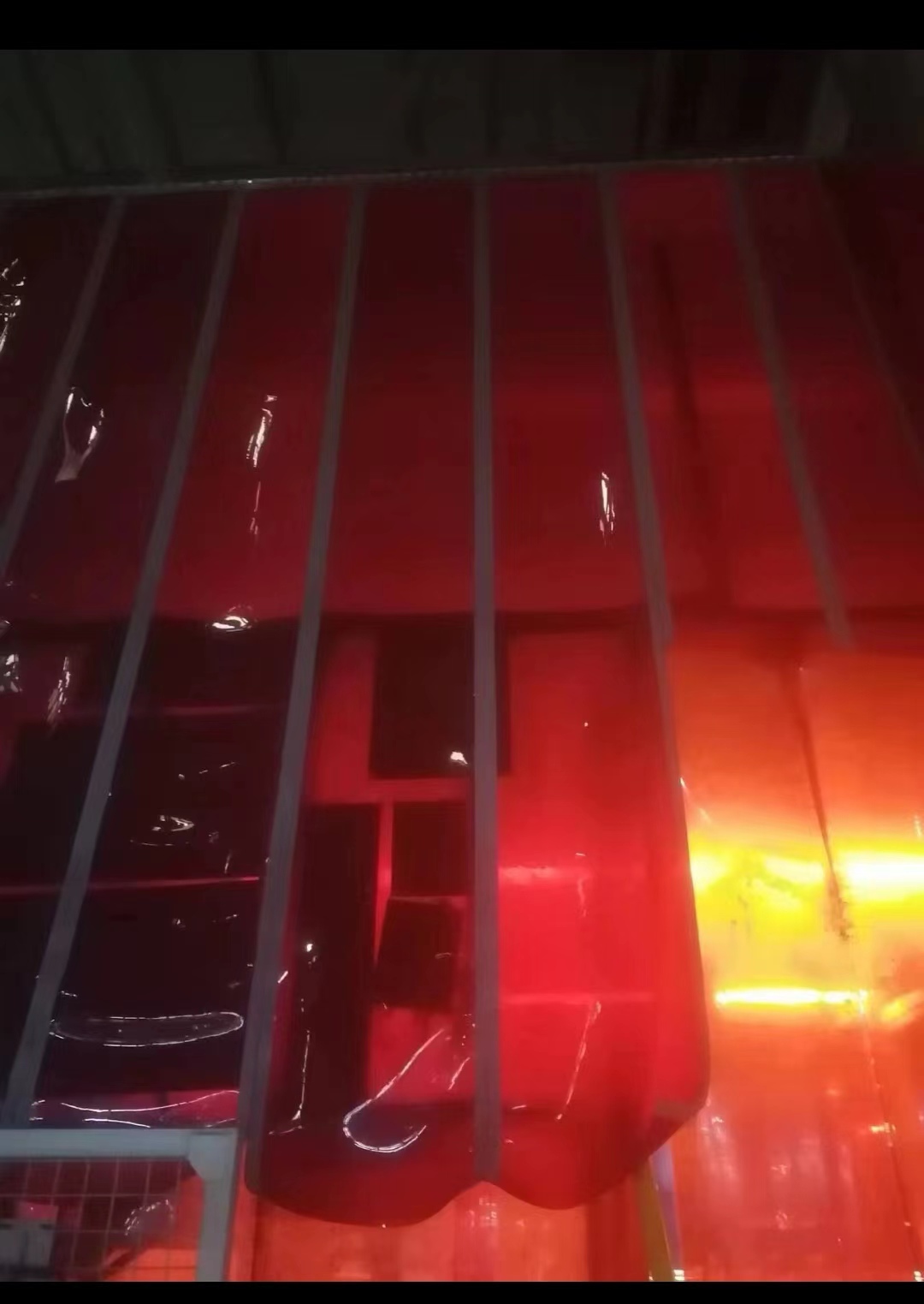 阔海 工业高速堆积门 产品保温防风 开关门灵敏度高