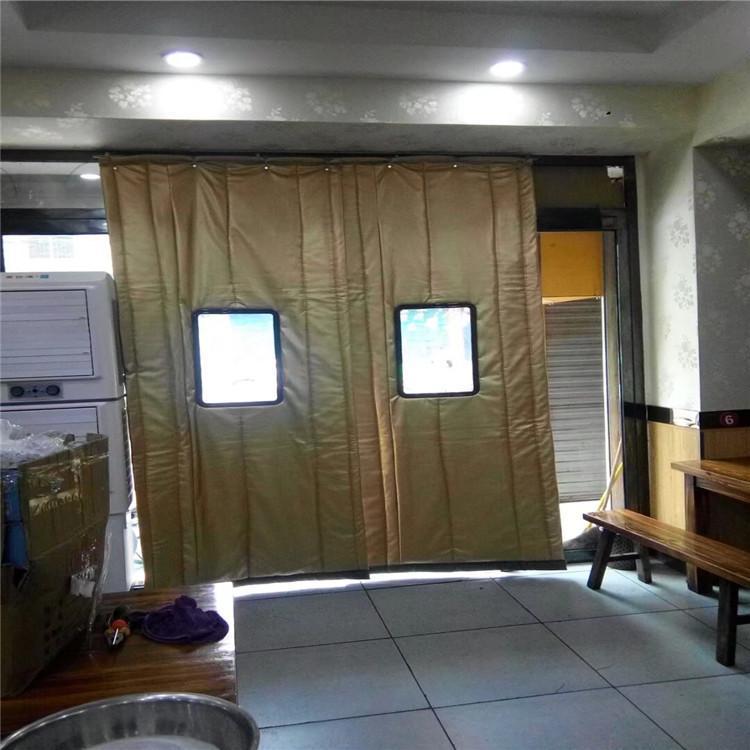 柏顺源 秋冬季保温软皮门帘 耐磨耐用防潮阻燃隔音隔断 厂家
