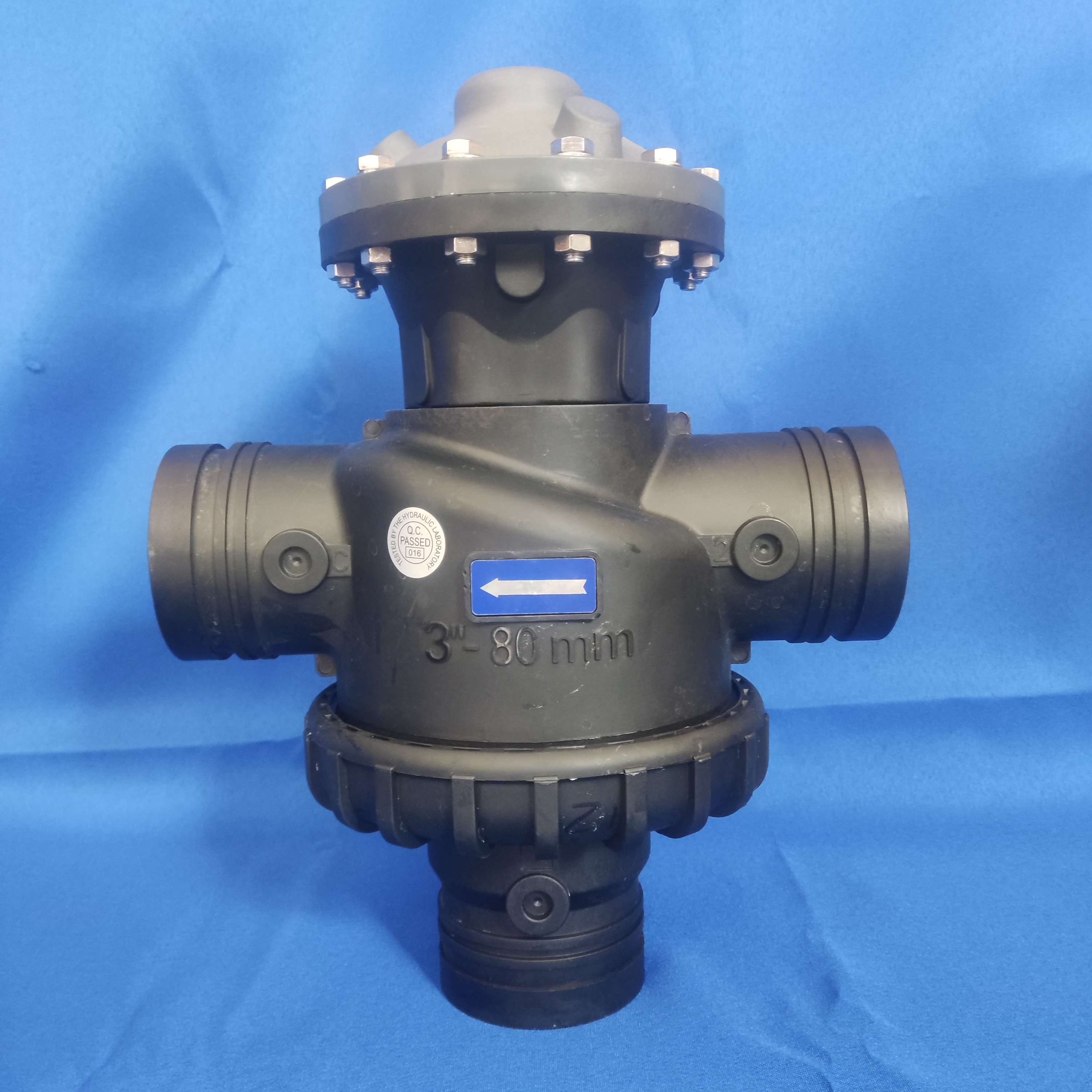 叠片过滤器两位三通阀 盘式过滤 器反冲洗阀 IR-350-SR 口径DN80