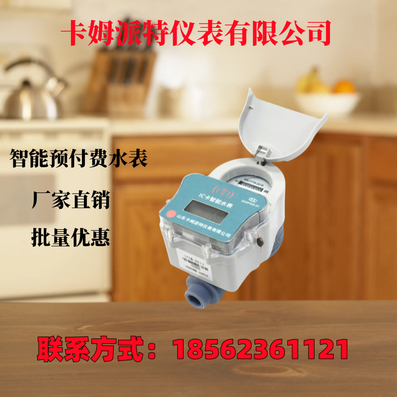 水表生产厂家 智能预付费 小区物业出租房公寓 农村改造安装 防水防潮