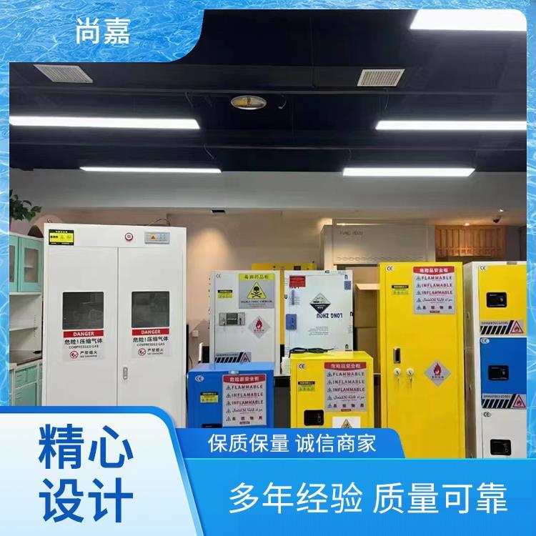 45加仑化学品储存柜 冷轧成型的门铰链耐磨 层板可抽出方便清洁