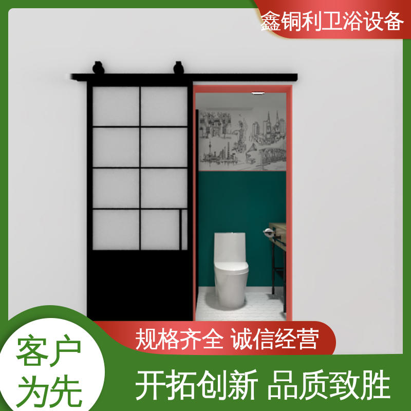 鑫铜利厂家 干湿分离 经久耐用 玻璃隔断 独立淋浴房