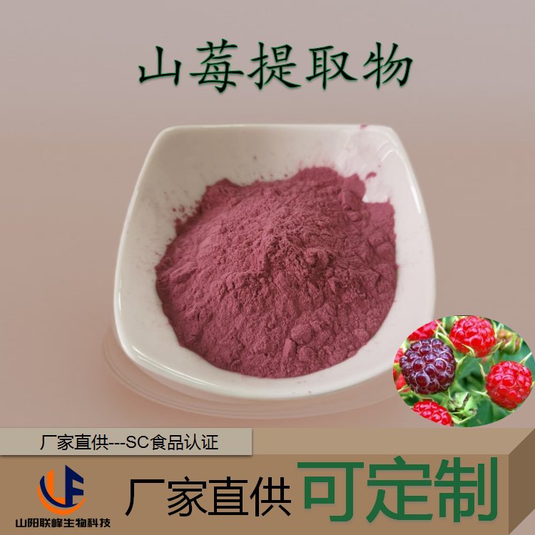 联峰生物工厂 山莓果粉 比例提取物 浓缩 树莓果蔬粉 固体饮料 水溶性好