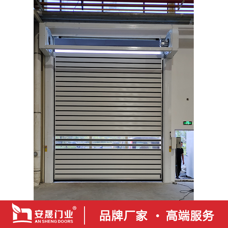 硬质涡轮快速门 超强抗风性快速开启 用于工厂外门 安晟门业