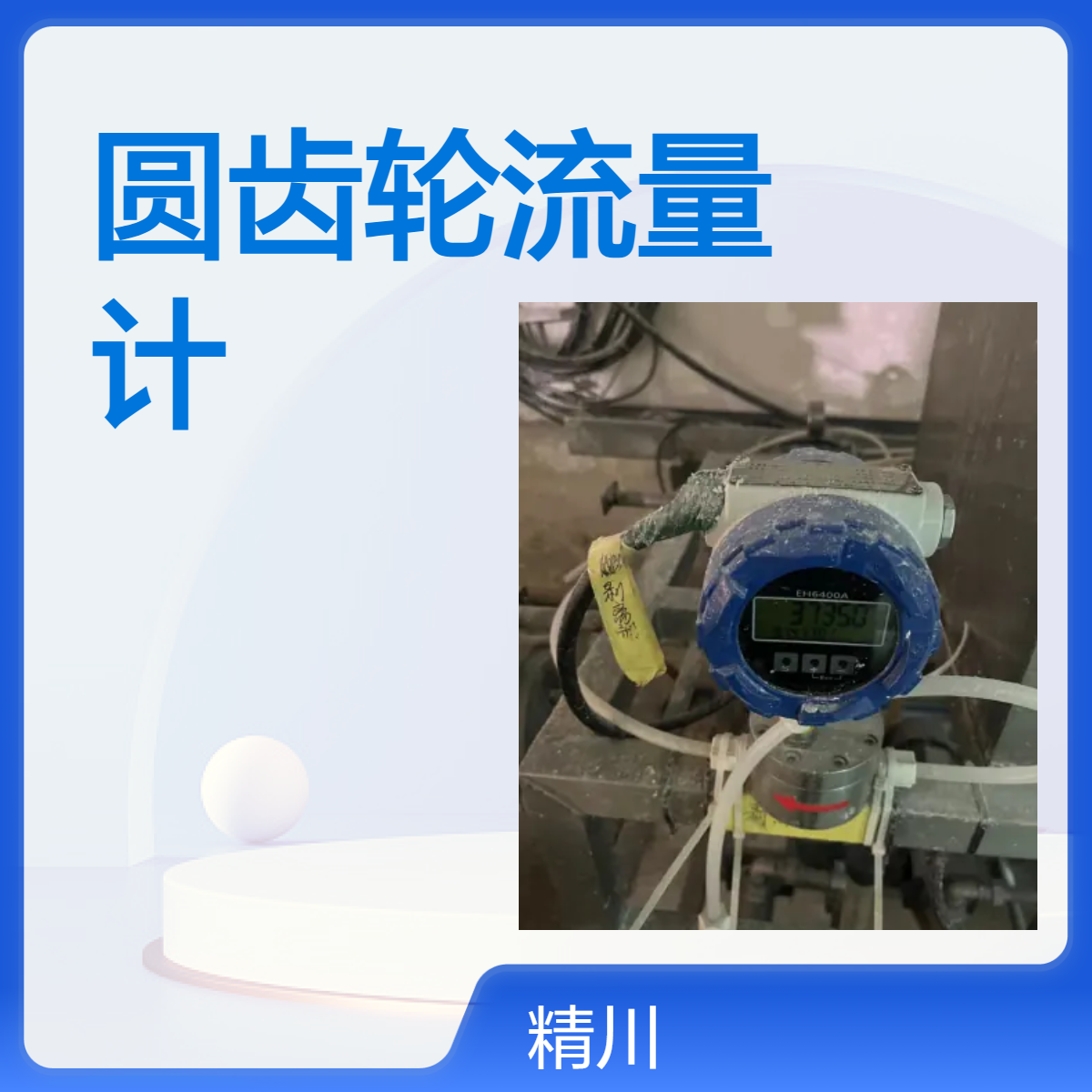 润滑设备系统小流量液体圆齿轮流量计国产精川