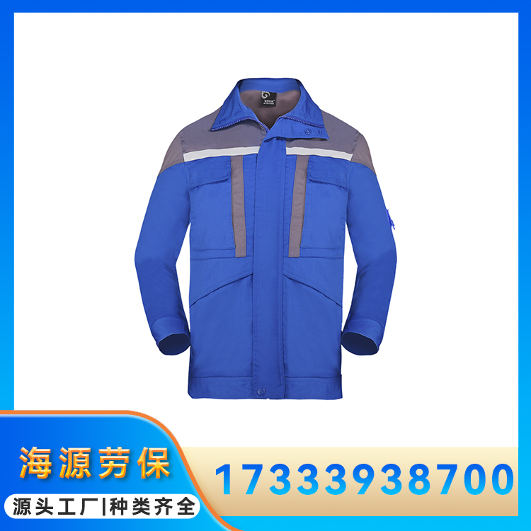 涤棉工作服 食品厂电器维修车间油田电力工程劳保服