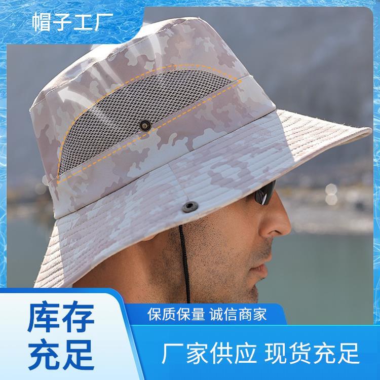 国产渔夫帽 印字刺绣免费设计 简约棉质 品牌宣传帽 广告帽工厂