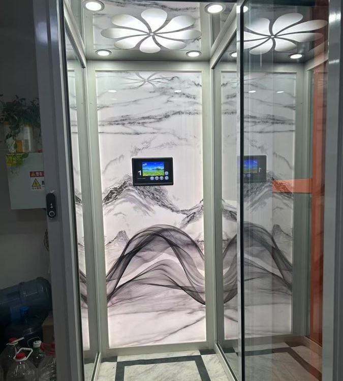 别墅家用液压电梯 多层复式楼房自建房顶层阁楼可设计 静音油泵