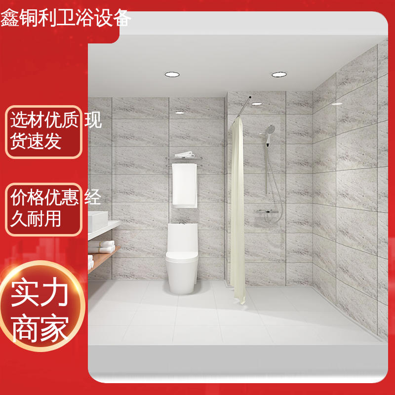 鑫铜利厂家 快拼式公寓 整体淋浴房 干湿分离 安装快捷