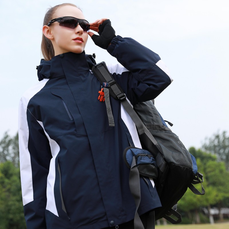 锦丹 肇|庆 定制冲锋衣 冬季户外保暖登山服 可拆卸 男女同款