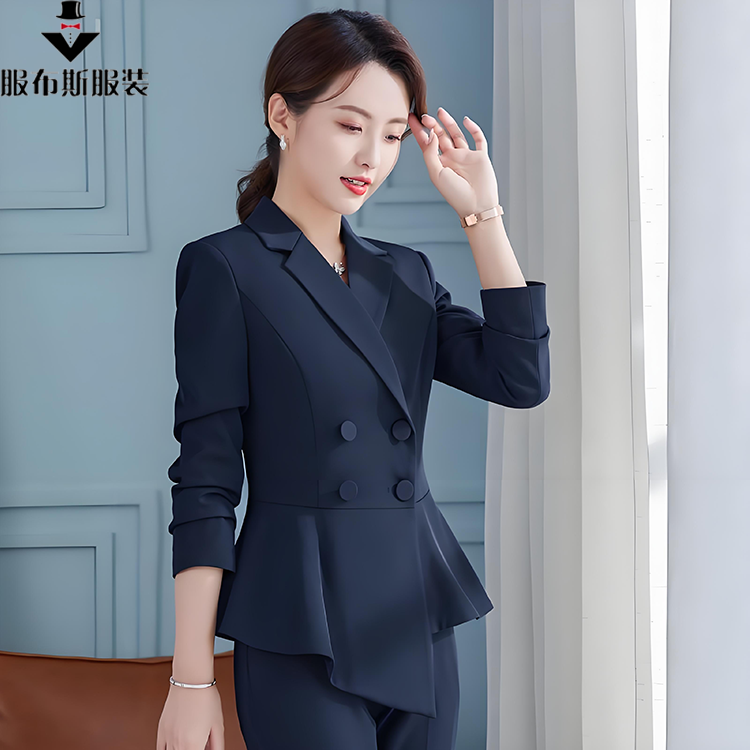 服布斯 女性夏季工作服 提升女士形象气质 不掉色免熨烫 可批发定制
