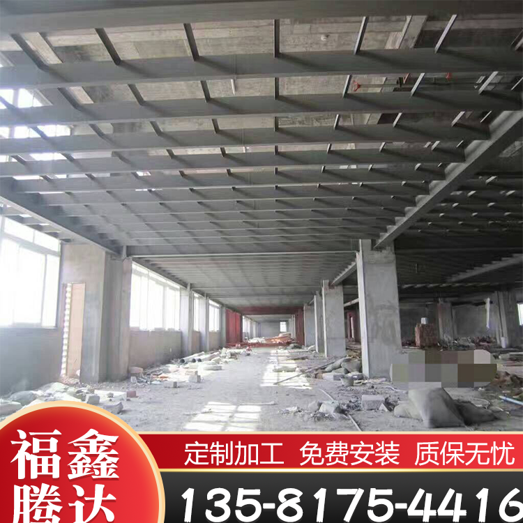 钢结构厂房厂家 工业重钢钢构设计 彩钢房施工 福鑫腾达供应