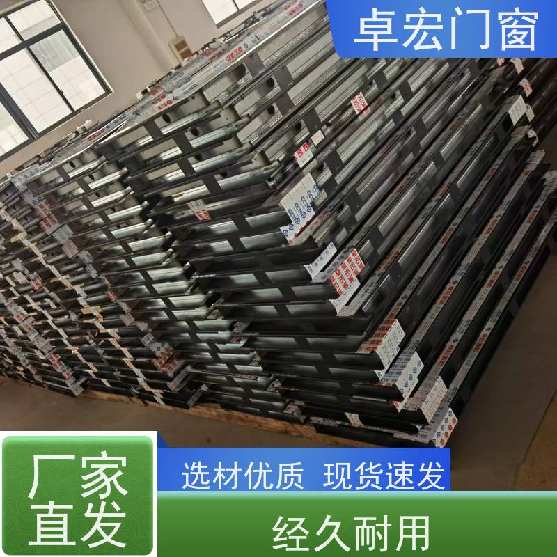 卓宏牌 平开固定式 不锈钢耐火窗 隔热隔音降噪 全国发货