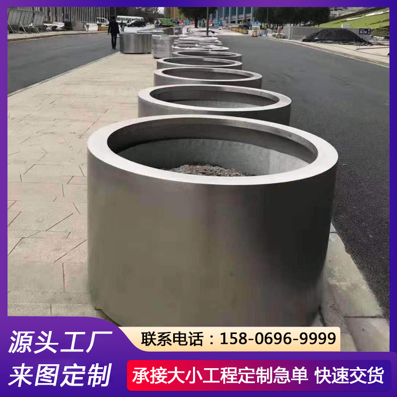 商场花箱 防腐耐用 奶茶店户外围挡 写字楼装饰花坛