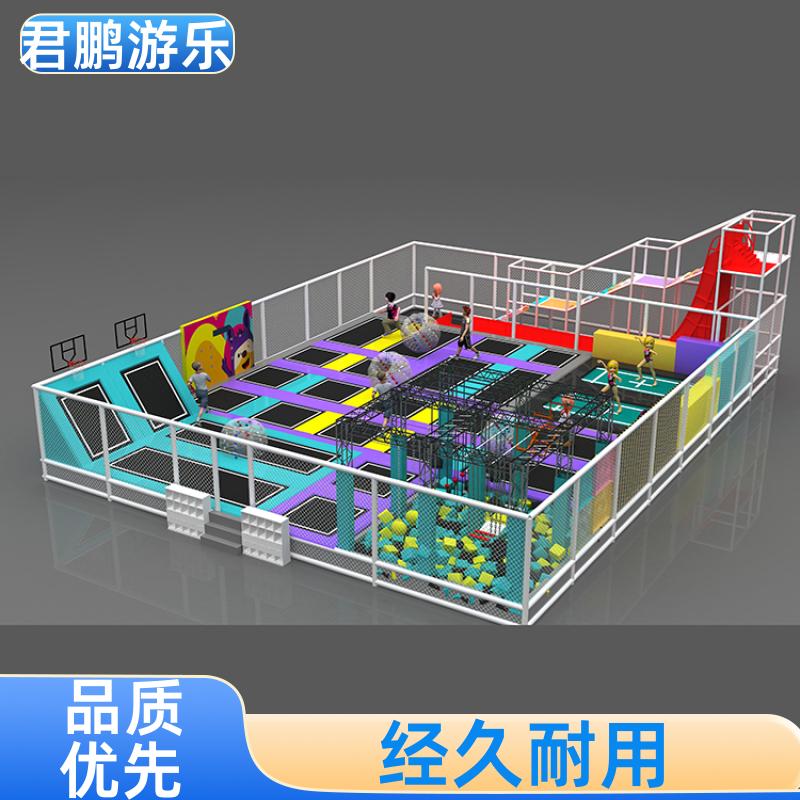 厂家供应 大型商场室内蹦床 儿童组合拓展设备 非标定制