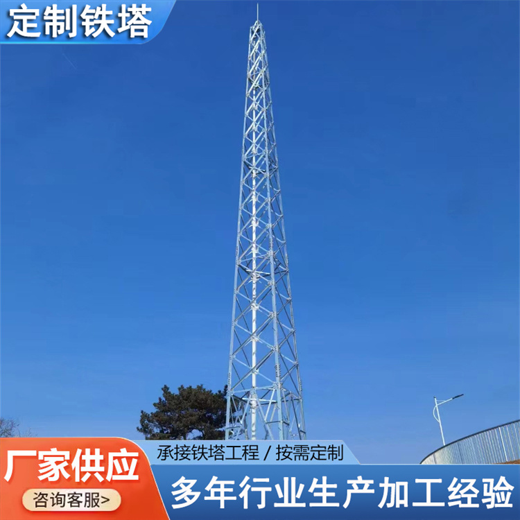 避雷塔 避雷针塔 角钢 圆钢均可制作 热镀锌防腐工艺