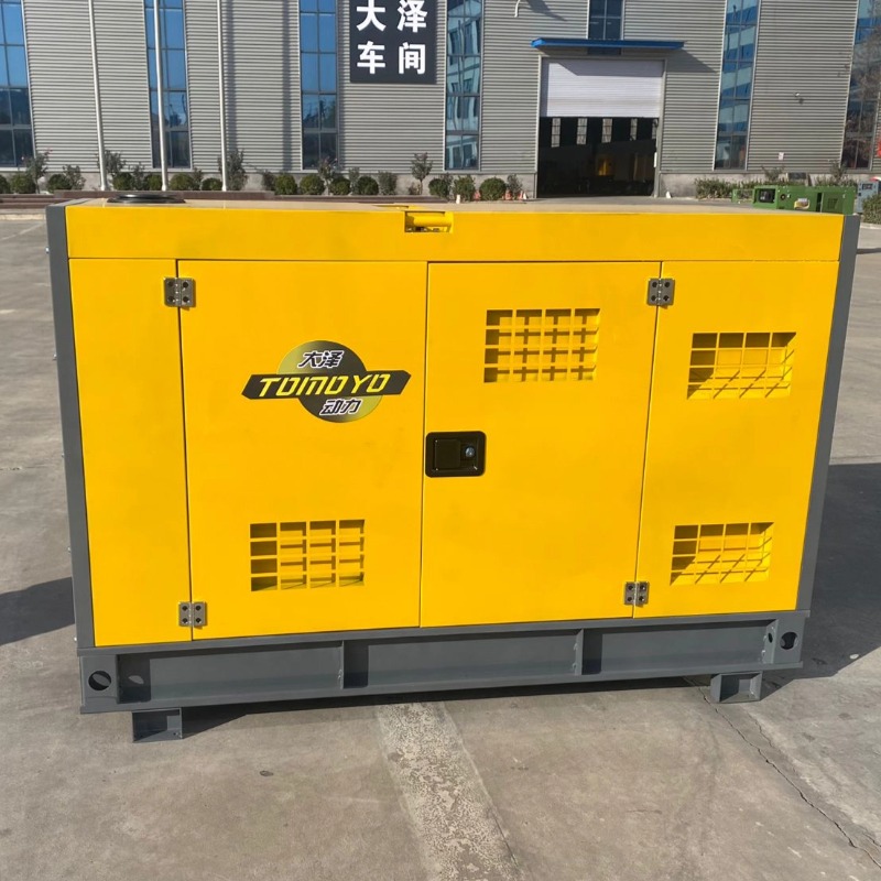 大泽动力10KW四缸水冷柴油发电机TO14000ETZ电启动1500转