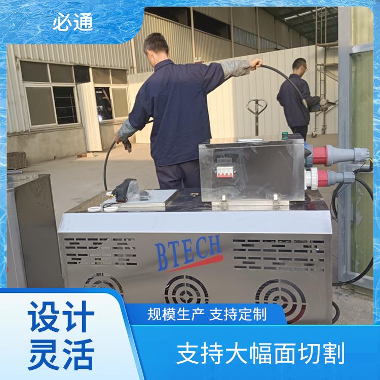 必通 易于维护 高压水切割机 低噪音运行 多样化切割形状