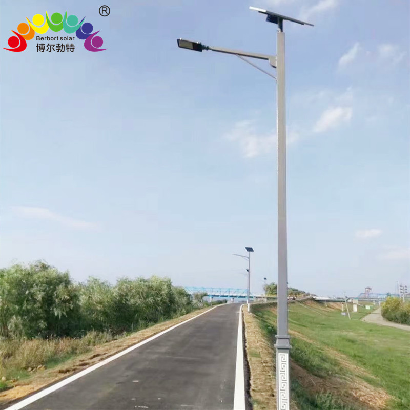 太阳能路灯 乡村振兴LED灯头路杆厂家批发博尔勃特