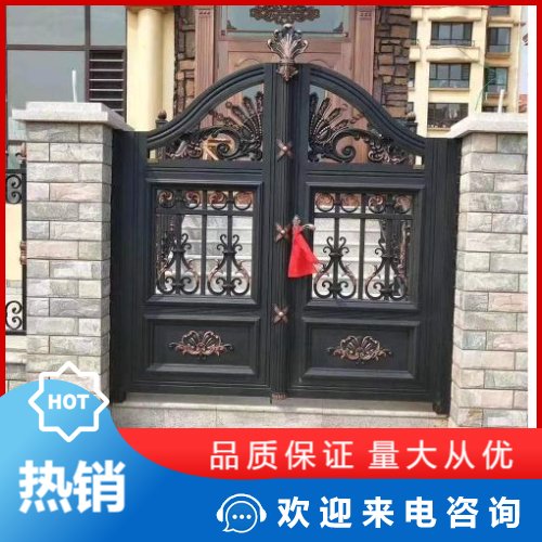 公园 铁艺 进户围墙大门 加工订做 源头定制 锦之豪