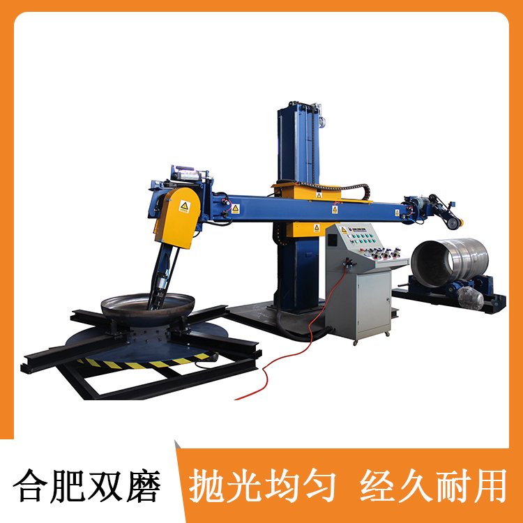 厂家直供双磨机械JD-011AL高效大型立式封头抛光机